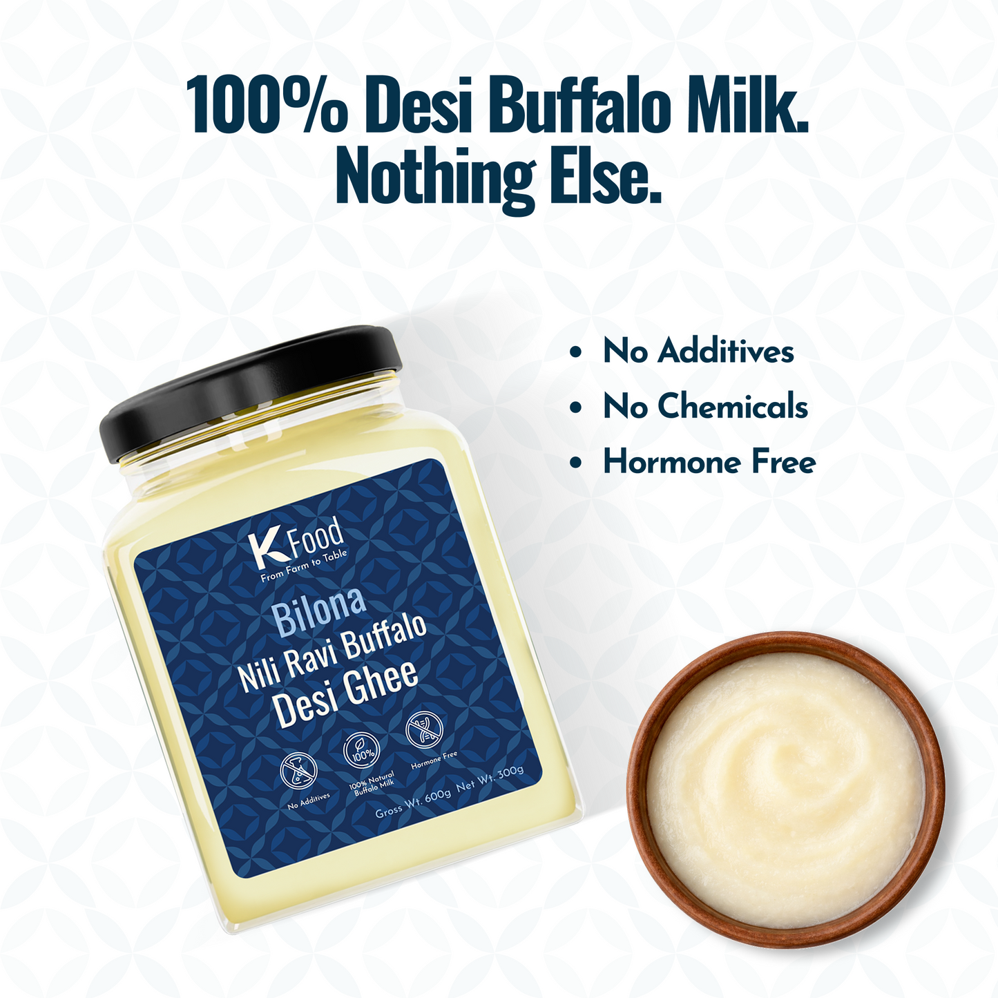 Nili Ravi Buffalo Desi Ghee
